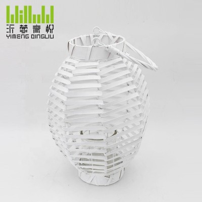 YM-8956301 wholesale YimengQingliu light white acndle lantern for home decoration