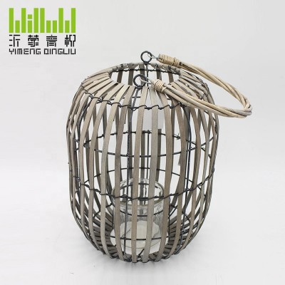 YM-8957501 100% Handmade craft lantern decorative for candle outdoor stand